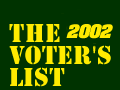 2001 Jamaican Voter's List